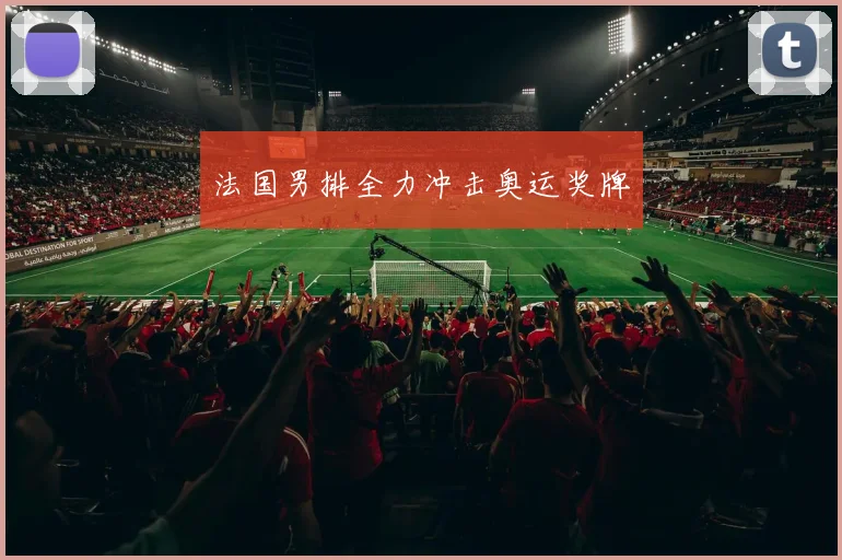 法国男排全力冲击奥运奖牌